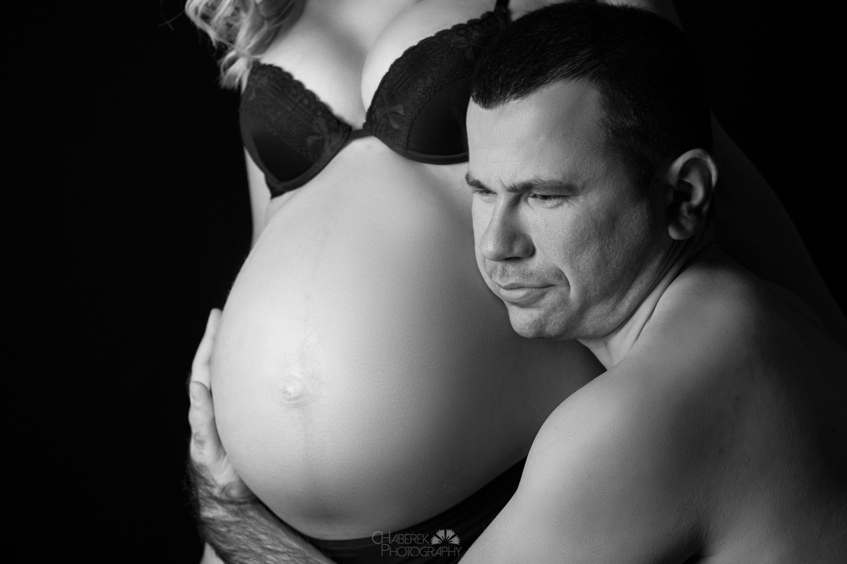 zdjęcie brzuszka z sesji ciążowej